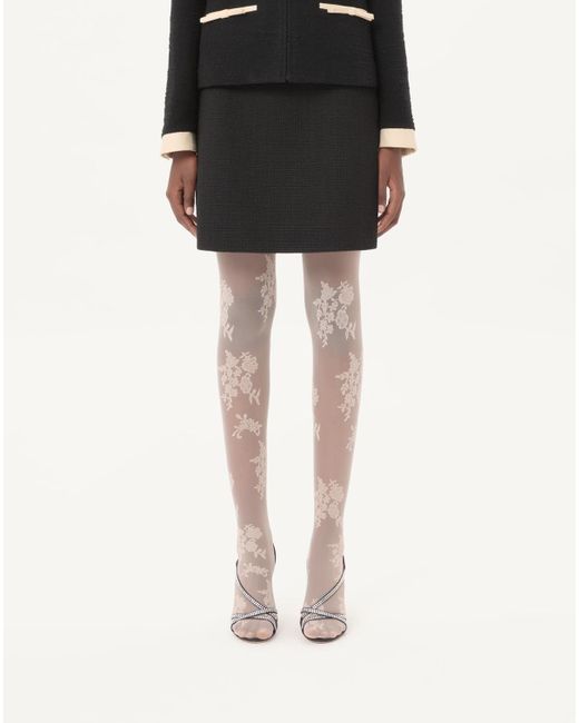 Valentino Black Bow Detailed Mini Skirt
