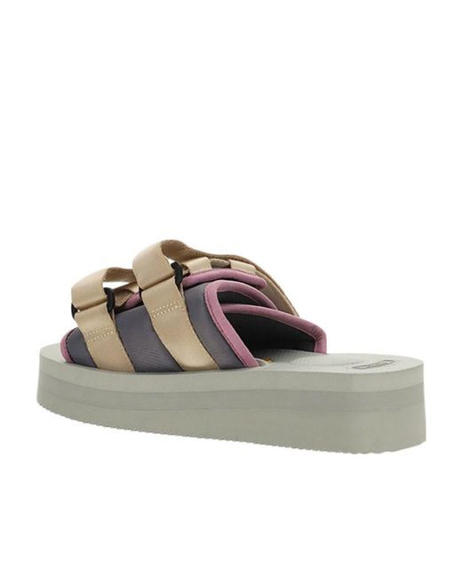 Suicoke Multicolor Side Touch-Strap Detail Sandals for men