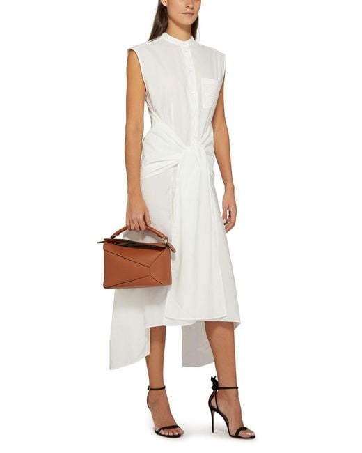Loewe Brown Small Puzzle Edge Shoulder Bag