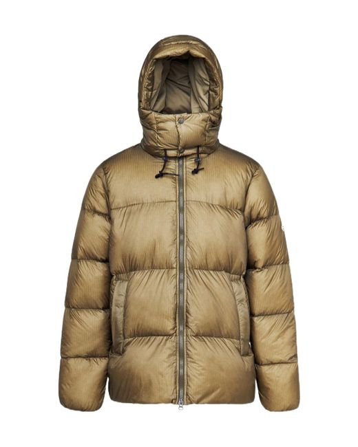 Pyrenex Green Shift Hooded Ripstop Jacket for men