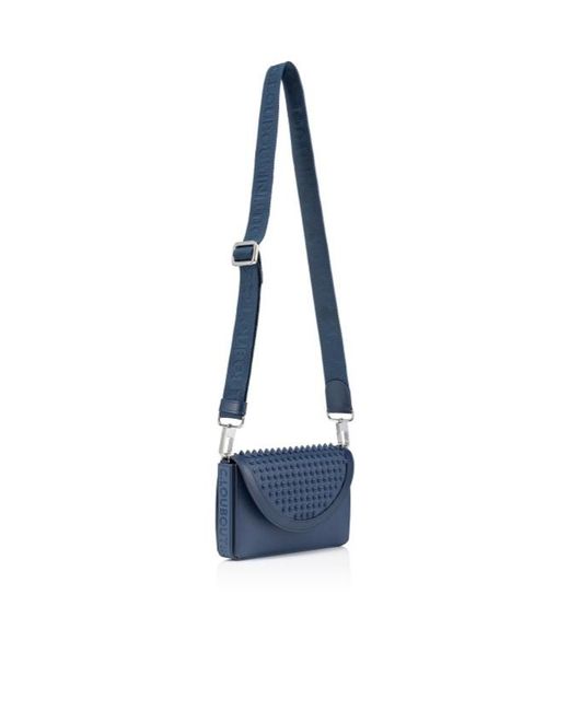 Christian Louboutin Blue Explorafunk Stud Detailed Wallet for men