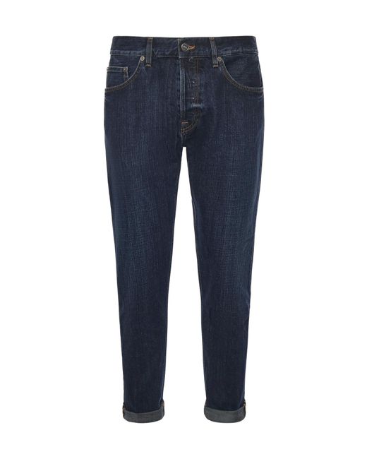 Dondup Blue Icon Straight-Leg Jeans for men