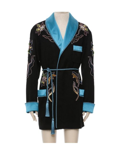 Valentino Black Long-Sleeved Casual Jacket for men