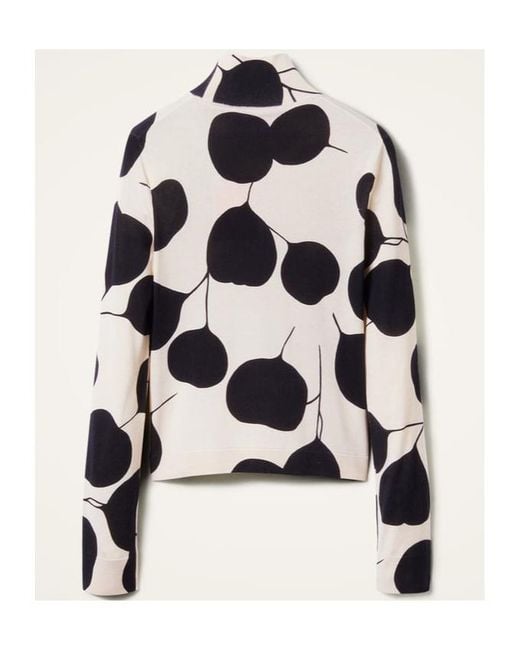 LaDoubleJ White Intarsia-Knit Jumper