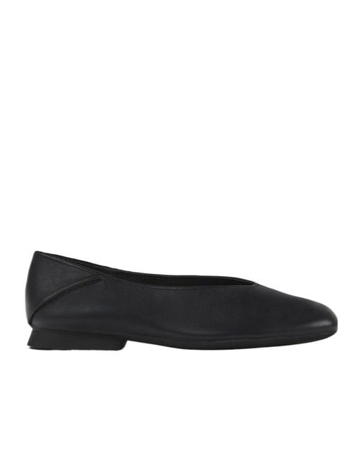 Camper Black Casi Myra Slip-On Flat Shoes