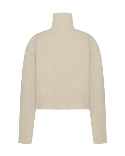 The Row Natural Erise Merino Wool Jumper