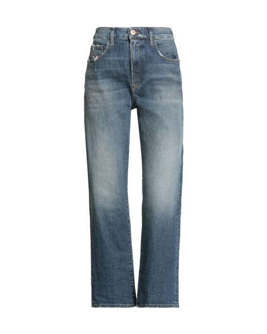 DIESEL Blue Dark Denim Long Pants