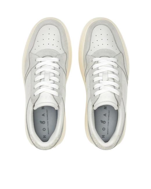 Hogan White Sneakers Skyscraper, Ice