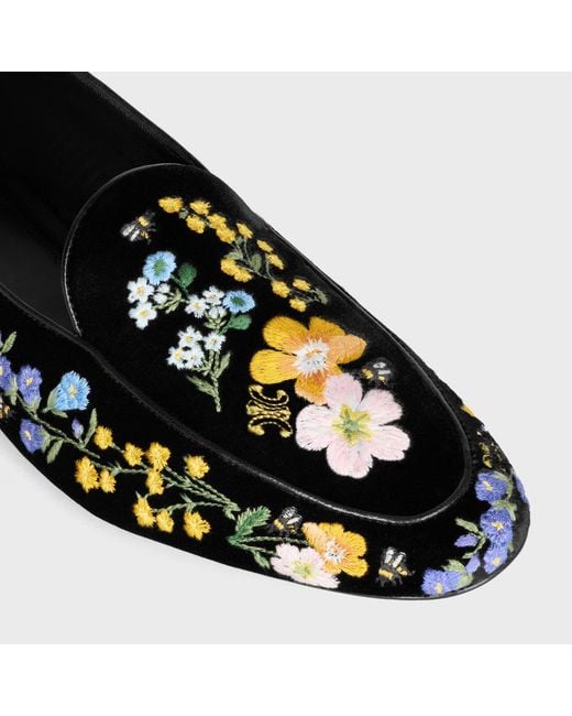 Céline Black Aura Loafer