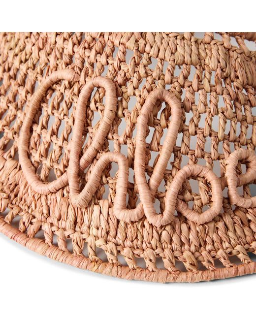 Chloé Pink Lightweight Sun Hat