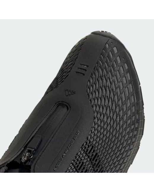 Adidas Originals Black Megaride S2 Lace-Up Sneakers for men