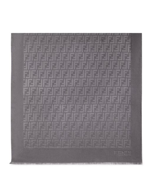 Fendi Multicolor Ff Silk Stole