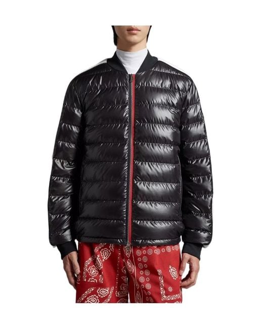 Moncler Black Arroux Down Bomber Jacket for men