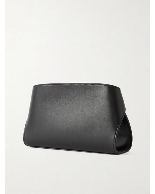 Ferragamo Black Hug Leather Shoulder Bag