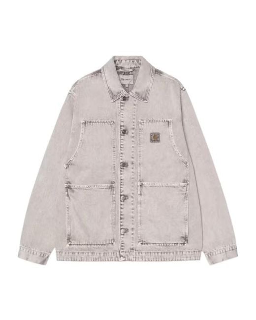 Carhartt Gray Og Double Front Jacket for men