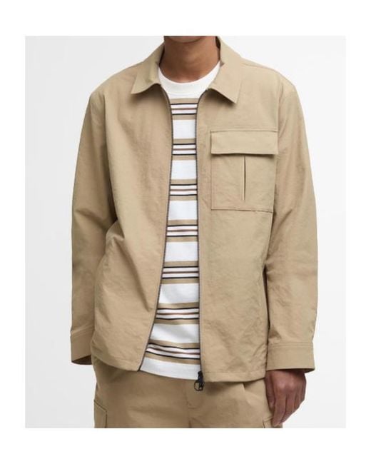 Barbour Natural Shirt-Style Casual Jacket for men