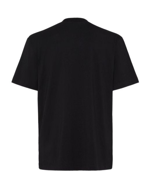 DSquared² Black Dsquared Cotton T-Shirt for men