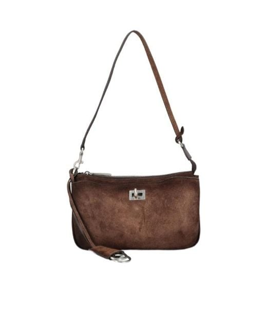 Balenciaga Brown Rodeo Shoulder Bag