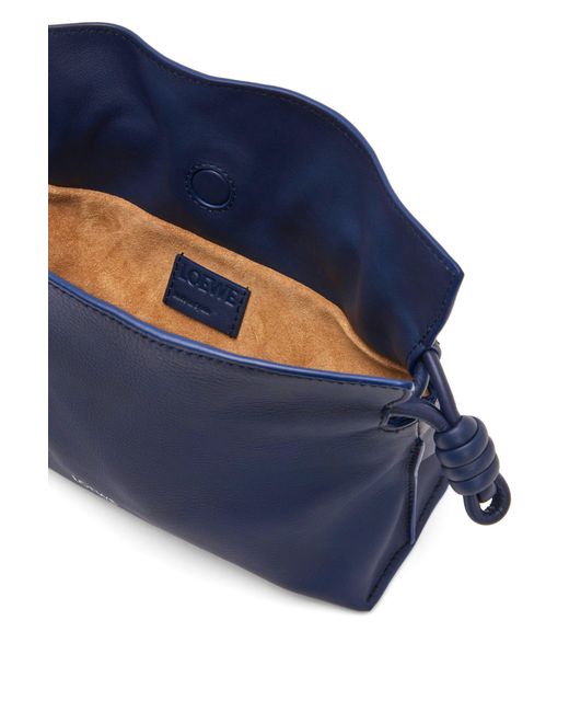 Loewe Blue Mini Flamenco Shoulder Bag