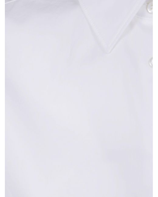 Aspesi White Long-Sleeve Shirt