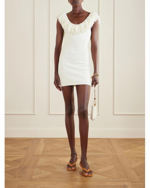 Sir White Marcelline Mini Dress