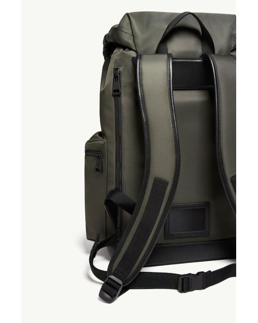 Moncler Gray Kenton Drill Backpack for men