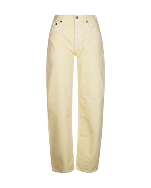Haikure Natural Bibi Twill 45 Straight-Leg Jeans