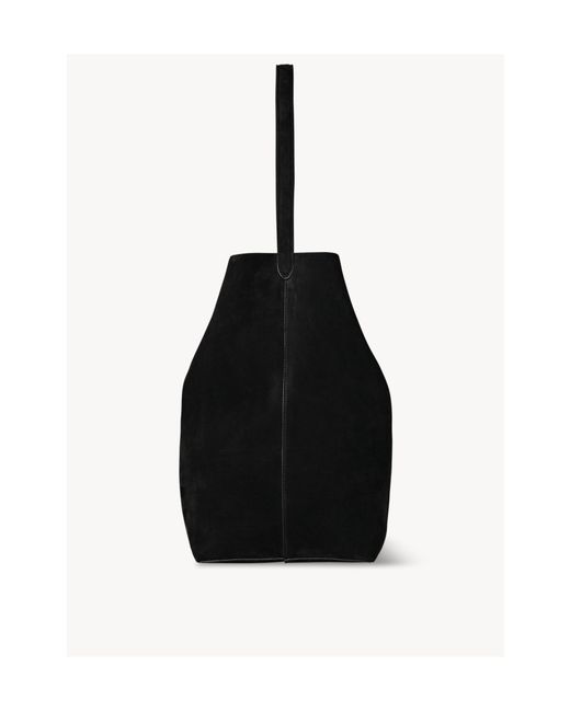 The Row Black Large N/S Park Tote Bag