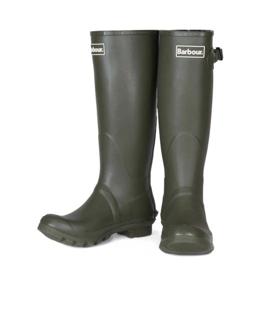 Barbour Green Bede Wellington Boots