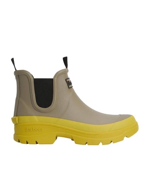 Barbour Yellow Nimbus Chelsea Bot