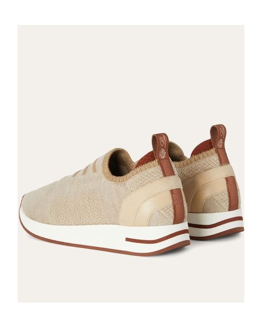 Loro Piana Natural 360 Lp Wool Pull-On Sneakers