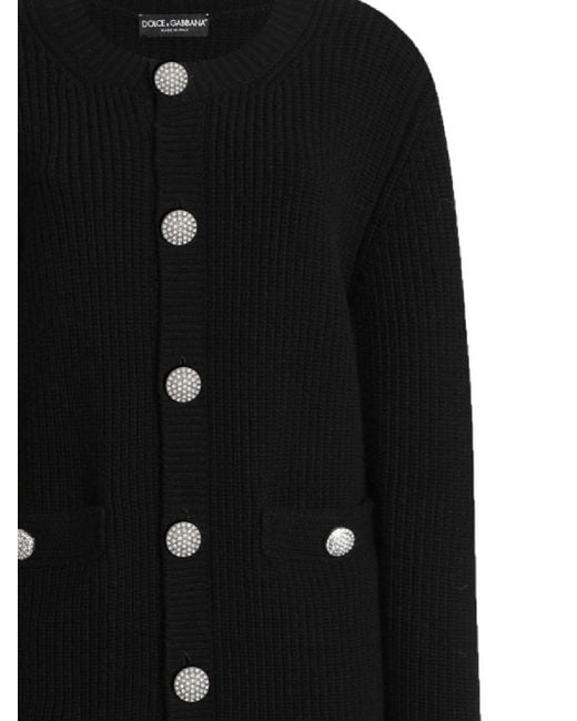 Dolce & Gabbana Black Dolce & Gabbana Sweaters