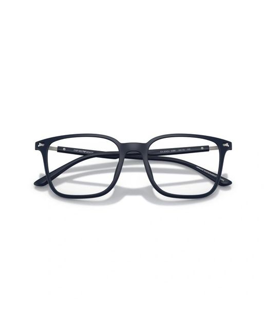 Emporio Armani White Full Frame Plain Mirror for men