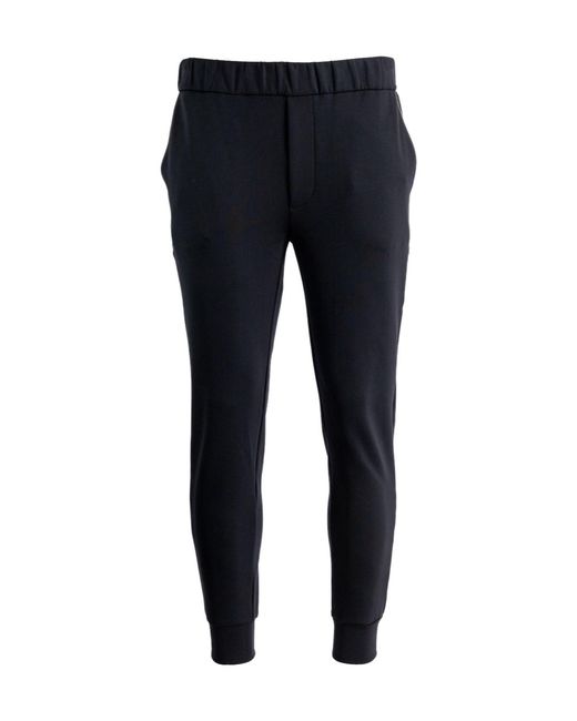 Prada Blue Elastic-Waist Cuffed Joggers for men