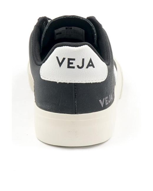 Veja Black Campo Low-Top Sneakers