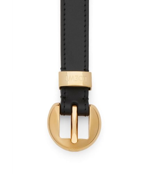 Loewe White Pebble Belt