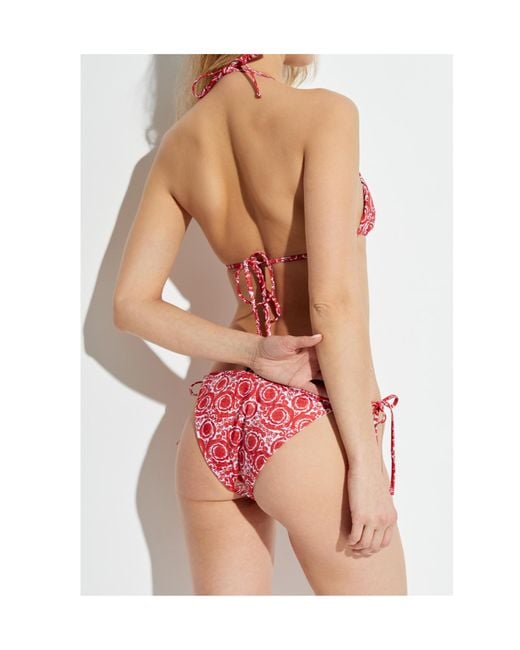 Versace Red Bikinis