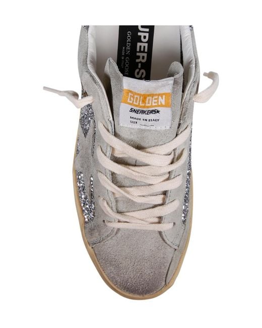 Golden Goose Deluxe Brand Gray Superstar Lace-Up Sneakers