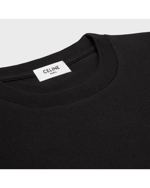 Céline Black T-Shirt for men