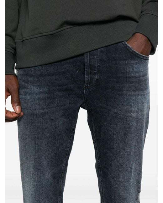 Dondup Blue Brighton Slim-Fit Jeans for men