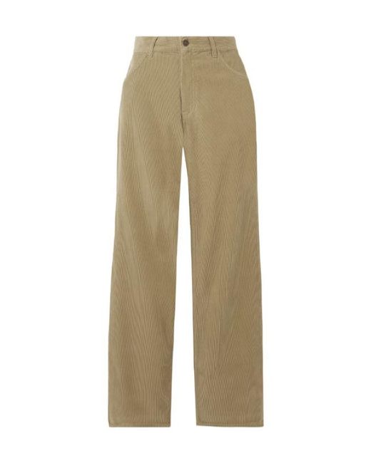Fortela Natural Corduroy Straight-Leg Pants