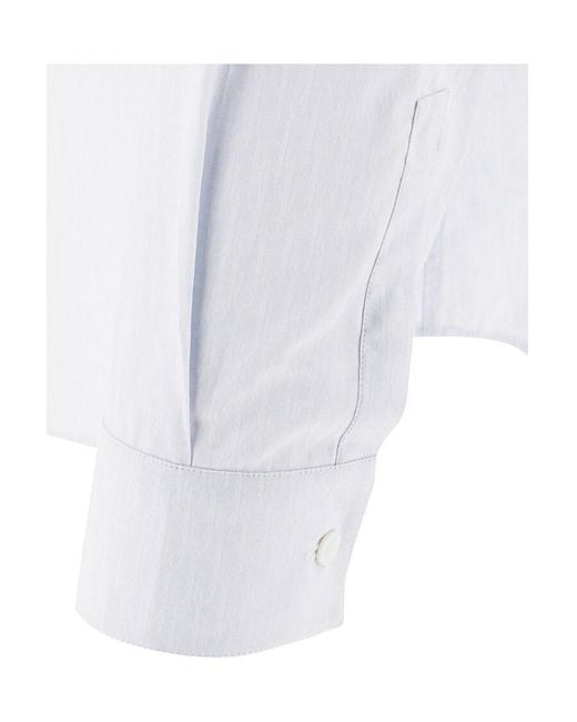Dior White Oblique Shirt for men