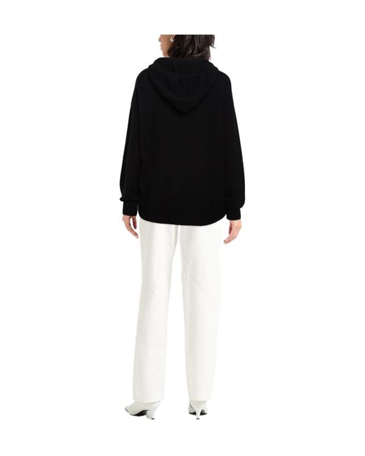 Max Mara Black Solid Color Jumpers