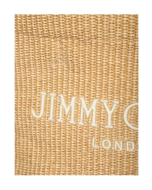 Jimmy Choo Natural Double-Handled Handbag