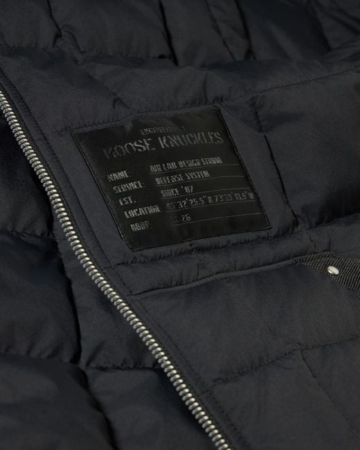 Moose Knuckles Black Transit Vest for men