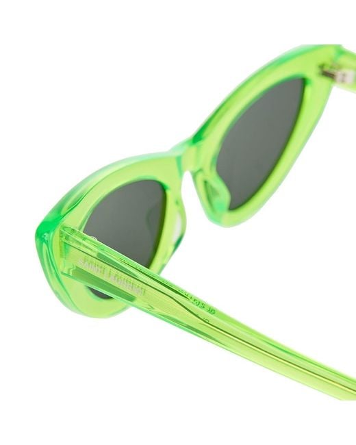 Saint Laurent Green New Wave Sl 213 Lily
