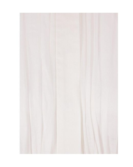 Zimmermann White Rebellion Corded Gown