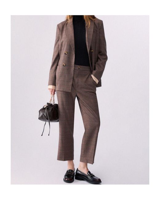 Liu Jo Brown Cigarette Pants