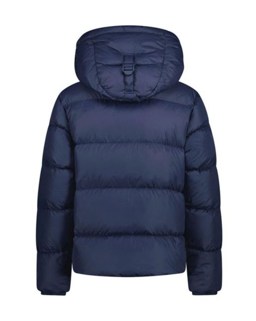 Burberry Blue Long-Sleeved Down Jacket for men