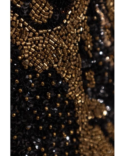 AllSaints Black Jamilia Embellished Skirt